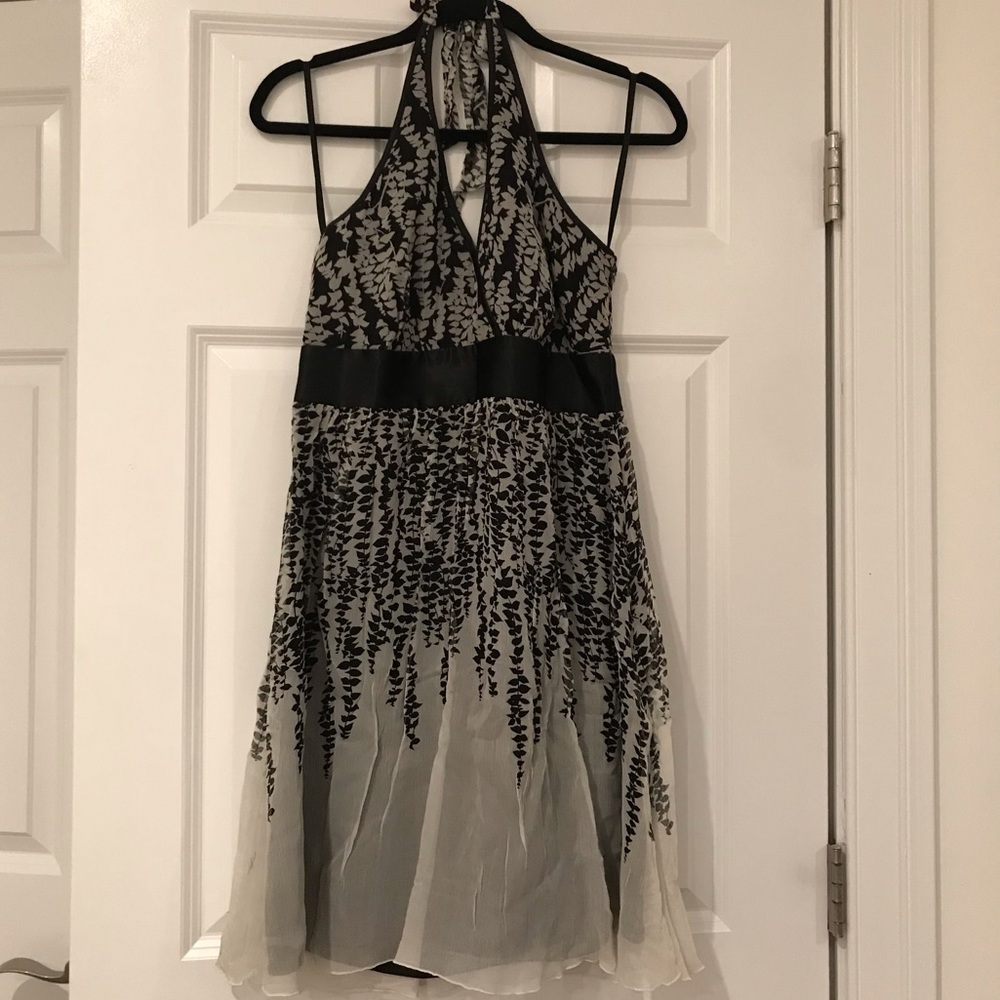 Express Chiffon Halter Dress